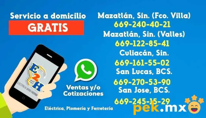 Electrica Dos Hermanos -  Del Propietario - Mazatlán