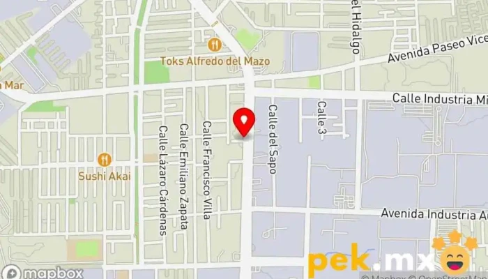 mapa de Eléctrica E Iluminación 