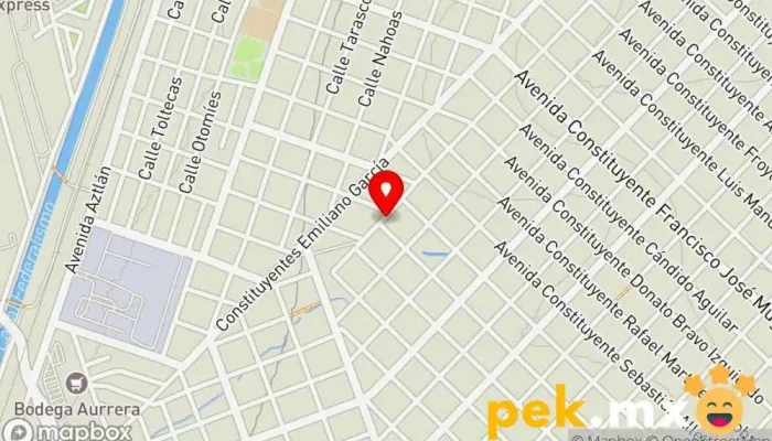 mapa de Eléctrica Gamez Servicio de instalación eléctrica en Culiacán Rosales