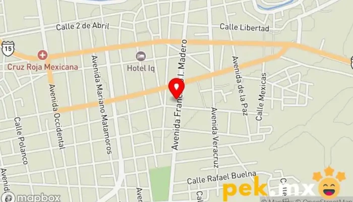 mapa de Eléctrica ILUCOM Ferretería en Escuinapa de Hidalgo