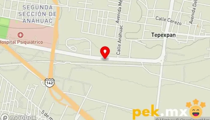 mapa de Eléctrica La Barda Tienda de electricidad en Acolman de Nezahualcóyotl