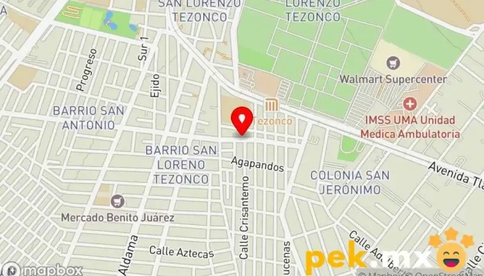 mapa de Eléctrica 