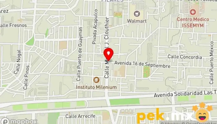 mapa de Eléctrica Magovi Tienda de electricidad en San Jerónimo Chicahualco