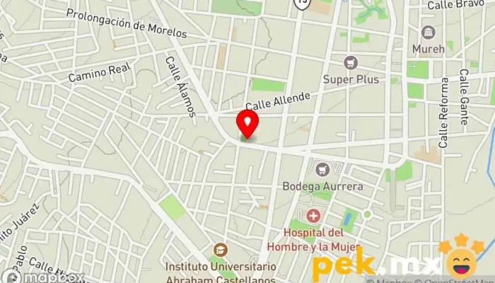 mapa de Eléctrica MAX Electricista, Tienda de herramientas en Heroica Cdad. de Huajuapan de León