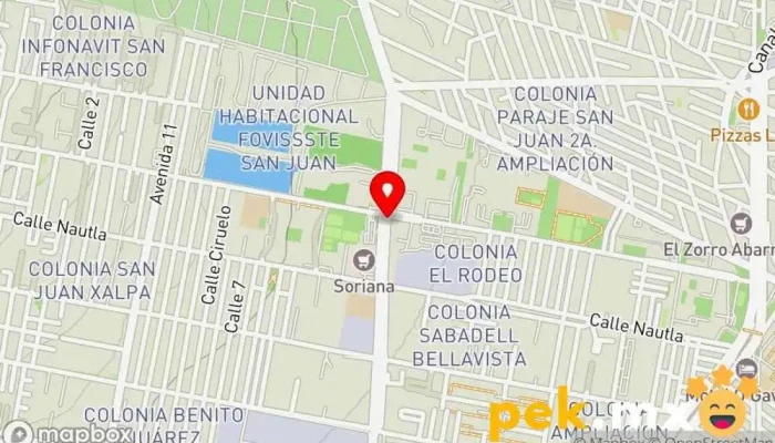 mapa de Electrica Muñoz Electricista en Iztapalapa, Ciudad de México
