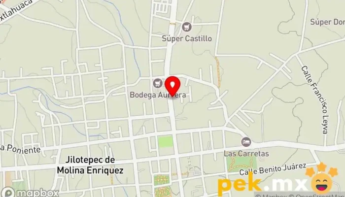 mapa de Eléctrica Plus Lámparas y Candiles Tienda de iluminación, Proveedor de materiales de construcción en Jilotepec de Molina Enríquez