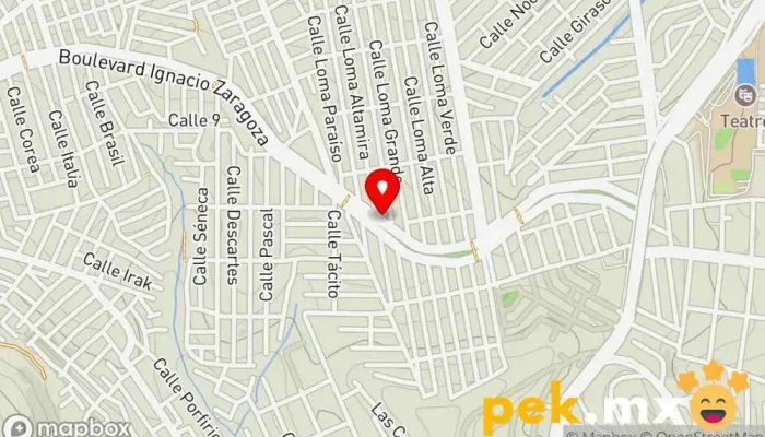 mapa de Eléctrica 