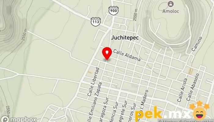 mapa de Eléctrica Protón Tienda de iluminación en Juchitepec de Mariano Rivapalacio