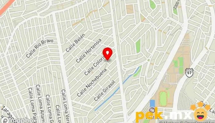 mapa de Eléctrica Roberto Tienda de electricidad, Ferretería en Cdad. López Mateos