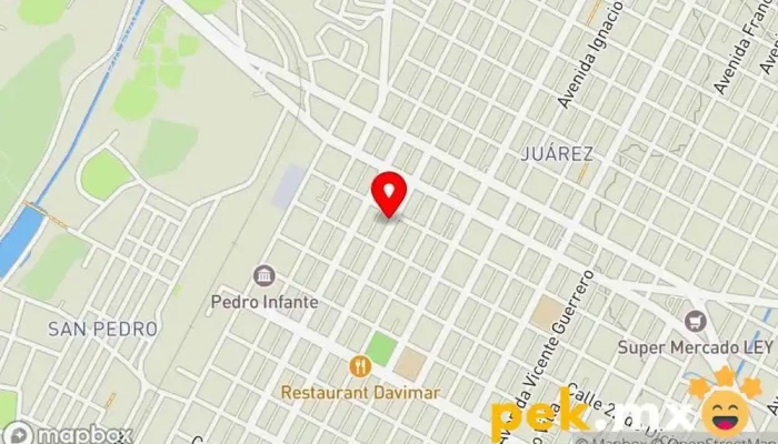 mapa de Eléctrica Roedo Electricista en Guamúchil