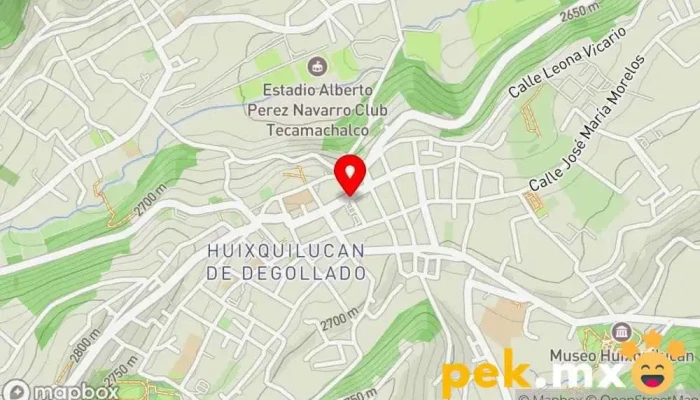 mapa de ELECTRICASA Tienda de electricidad en Huixquilucan de Degollado