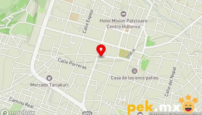 mapa de Electricidad Automotriz BUCIO Taller de reparación de automóviles en Pátzcuaro