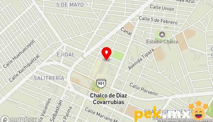 mapa de Electricidad Industrial Los Güeros Ingeniero industrial, Establecimiento de reparación de artículos electrónicos en Chalco de Díaz Covarrubias