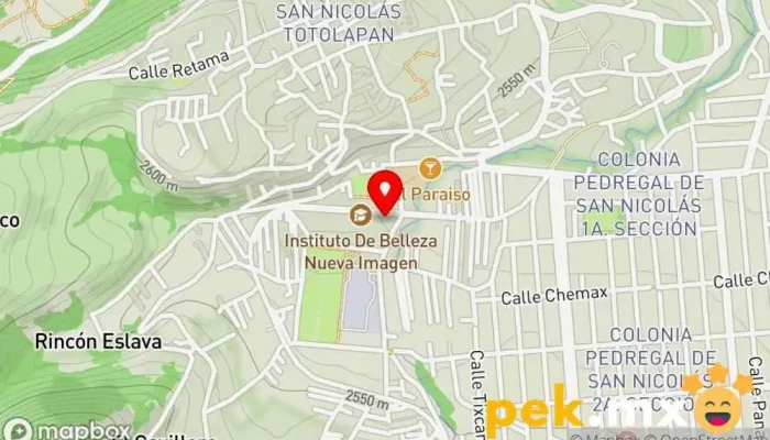 mapa de Electricidad plomería Javier Electricista en La Magdalena Contreras, Ciudad de México