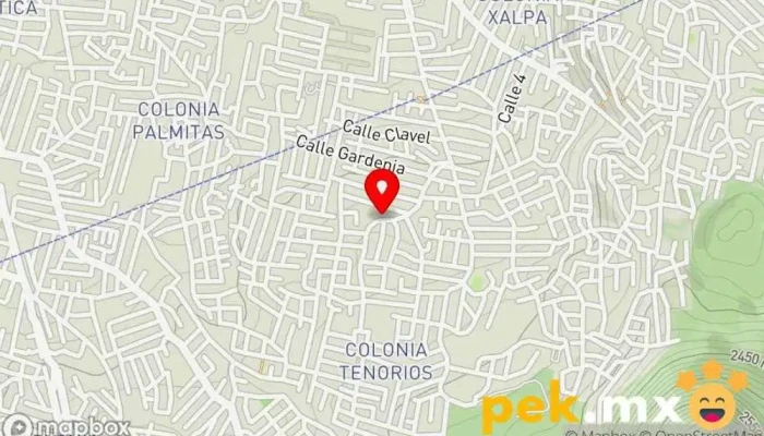mapa de ELECTRICIDAD Tenorios Electricista en Iztapalapa, Ciudad de México