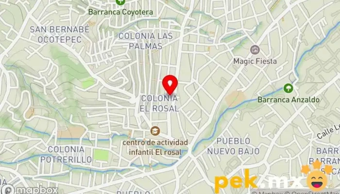 mapa de Electricista Aguilar. Maestro y Oficial Electricista en La Magdalena Contreras, Ciudad de México