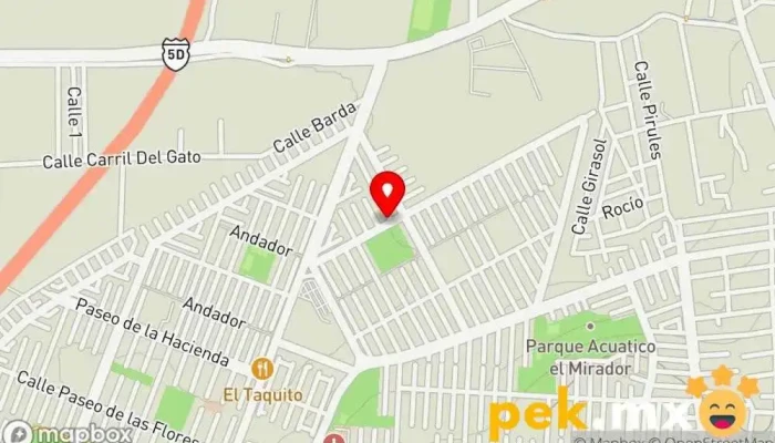 mapa de ELECTRICISTA EL MIKE Electricista en San Buenaventura