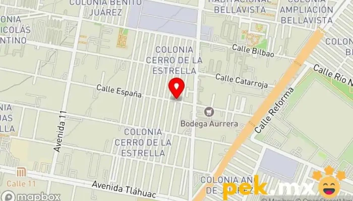 mapa de Electricista J.S. Electricista en Iztapalapa, Ciudad de México