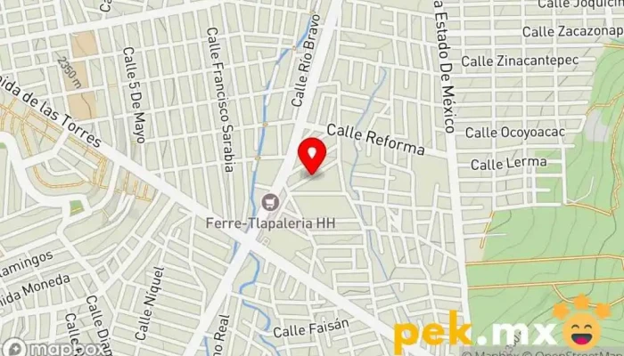 mapa de Electricista MORALES Tienda de artículos para el hogar en Buenavista