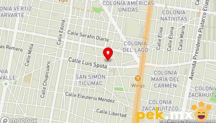 mapa de Electricista , plomería y reparación de boilers 
