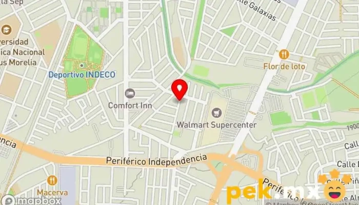 mapa de Electricista Residencial y Empresarial Electricista en Morelia