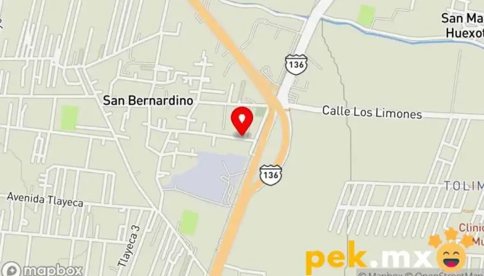 mapa de Electricista texcoco Oficinas de empresa en Texcoco de Mora