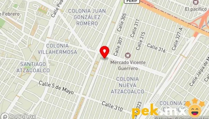 mapa de Electricista y aire acondicionado Electricista en Gustavo A. Madero, Ciudad de México