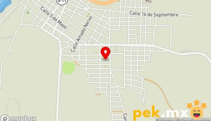 mapa de Electricista y Aires Acondicionados ElectroHDEZ Persona de mantenimiento en Mazatlán