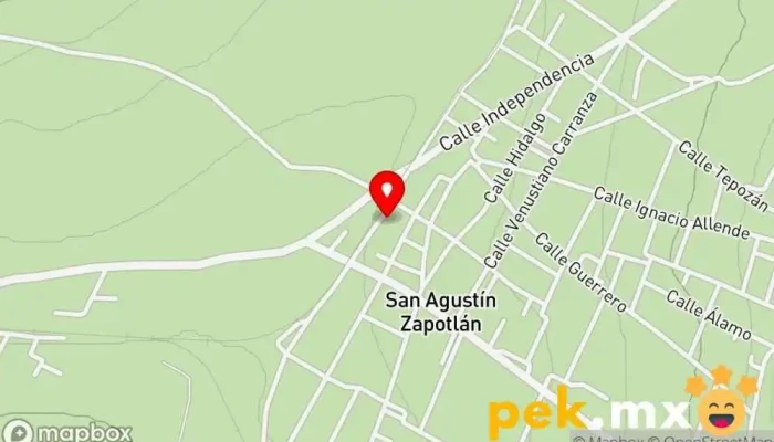 mapa de Electricista y Herrería Mauro Cruz Electricista, Herrero en San Agustín Zapotlán