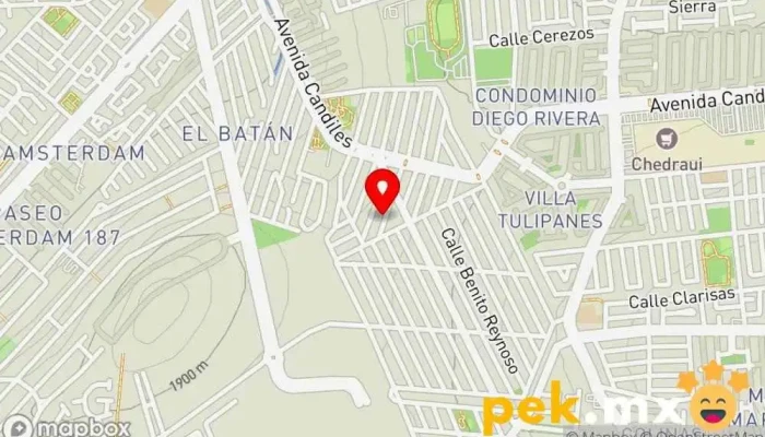 mapa de Electricistas Pacífico Energy Electricista en Santiago de Querétaro