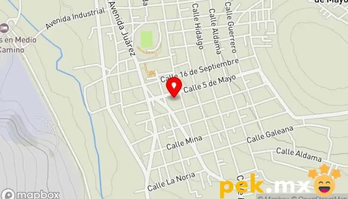 mapa de Electrico Alex Martinez Taller de reparación de automóviles en Apaxco de Ocampo