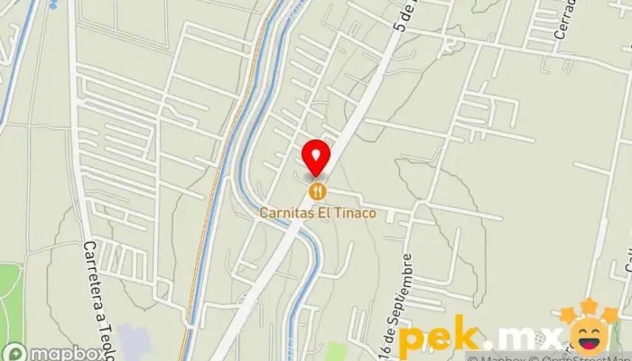 mapa de Eléctrico automotriz hi-tec servicio Servicio de reparación de sistemas eléctricos para automóviles, Taller de automóviles en Mexico