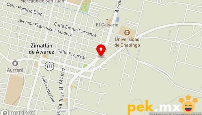 mapa de Eléctrico Automotriz 