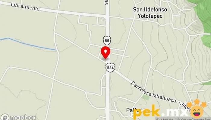 mapa de Eléctrico automotriz rick Taller de reparación de automóviles en Villa de Acambay de Ruíz Castañeda