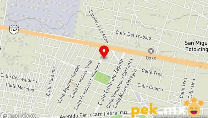 mapa de Electrico Automotriz Term Servicio de reparación de sistemas eléctricos para automóviles en Tepexpan