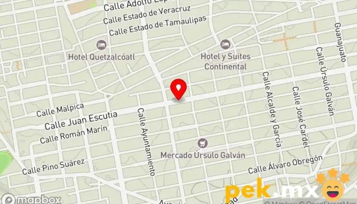 mapa de Electrico Bigotes Electricista en Coatzacoalcos