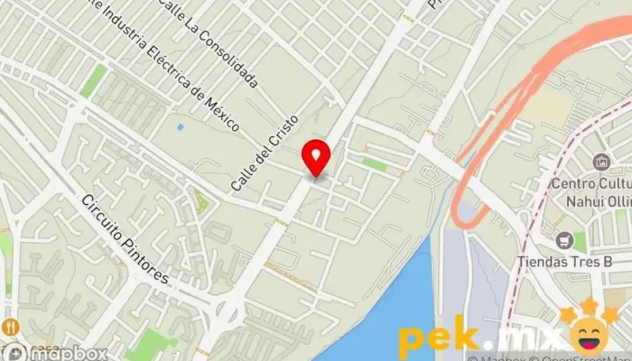 mapa de Eléctrico Chencho Servicio de reparación de sistemas eléctricos para automóviles, Tienda de repuestos para automóviles en Tlalnepantla