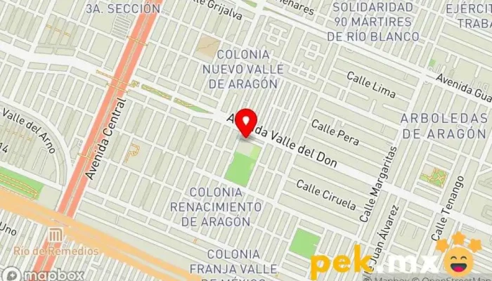 mapa de Eléctrico Pablo Electricista en Ecatepec de Morelos