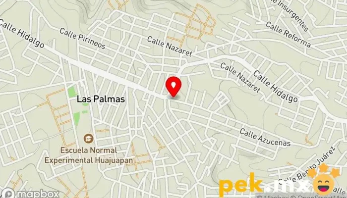 mapa de Electrico VILLAGOMEZ Taller mecánico en Heroica Cdad. de Huajuapan de León