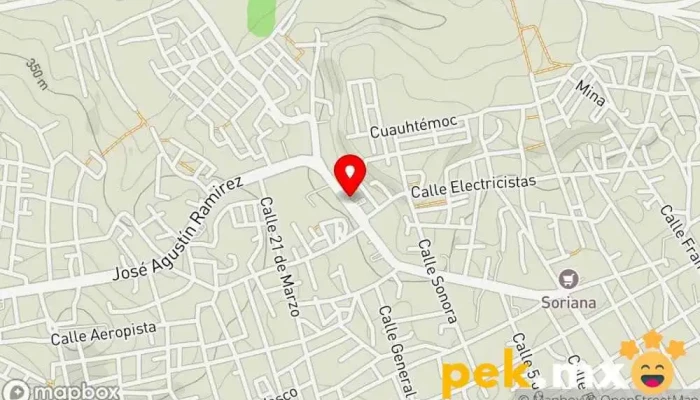 mapa de ELECTRICOS Electricista en Ometepec