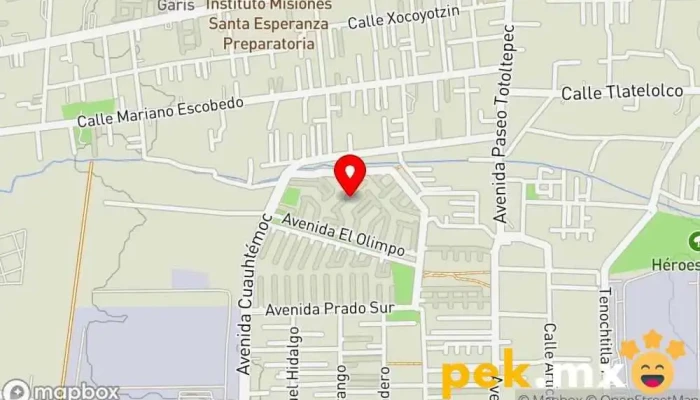 mapa de Electrictiluca Electricista en Santa María Totoltepec