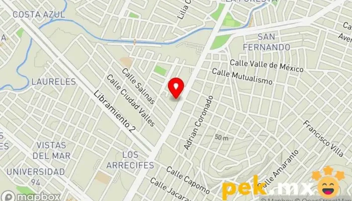 mapa de ELECTRIFICA Asesor en ingeniería, Tienda de electricidad en Mazatlán