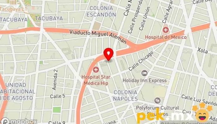 mapa de Electrismart Electricista, Proveedor de equipos de energía solar en Benito Juárez, Ciudad de México