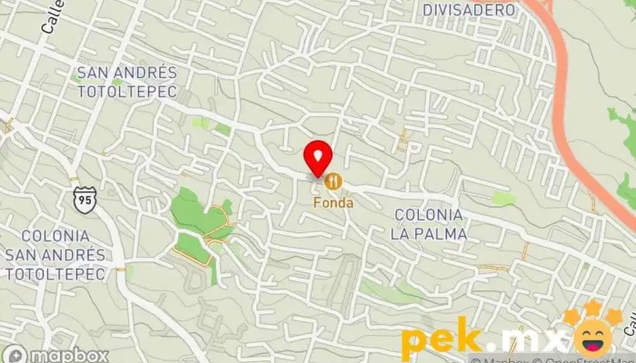 mapa de Electritec Servicio de Electricidad Electricista en Tlalpan, Ciudad de México