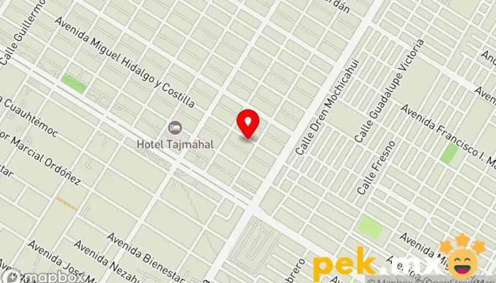mapa de Electro Materiales JR Servicio de instalación eléctrica en Los Mochis