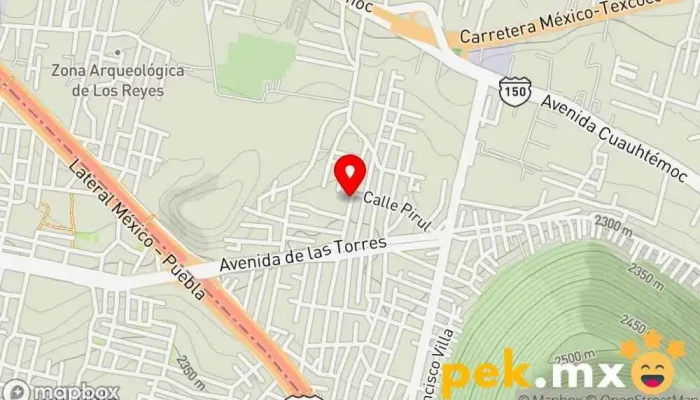 mapa de ELECTROANDY Tienda de electricidad en Emiliano Zapata