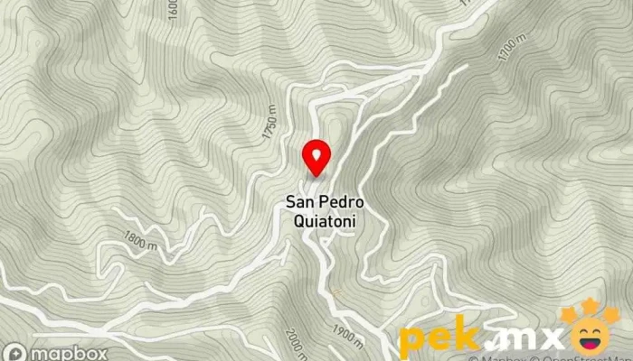 mapa de Electroferretria Las Estrellas Proveedor de materiales de construcción en San Pedro Quiatoni