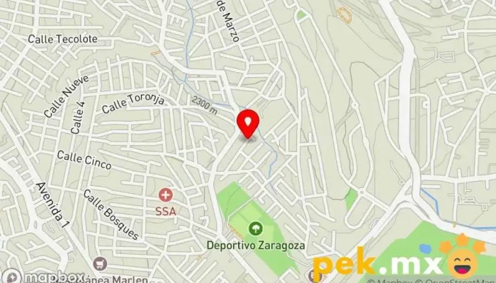 mapa de Electromar Mantenimiento eléctrico inds  en Cdad. López Mateos