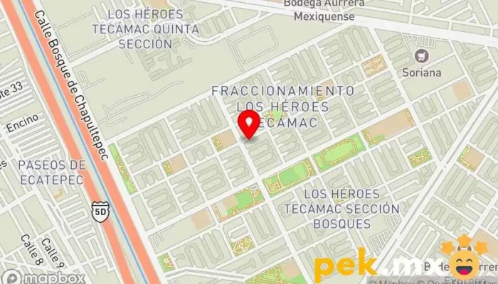 mapa de ELECTROPRO. instalaciones eléctricas. Electricista en Ojo de Agua