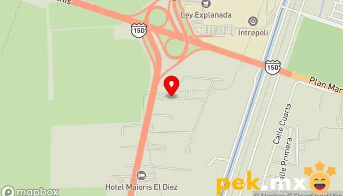 mapa de Elektron - Culiacán Tienda de electricidad en Parque Industrial El Trébol